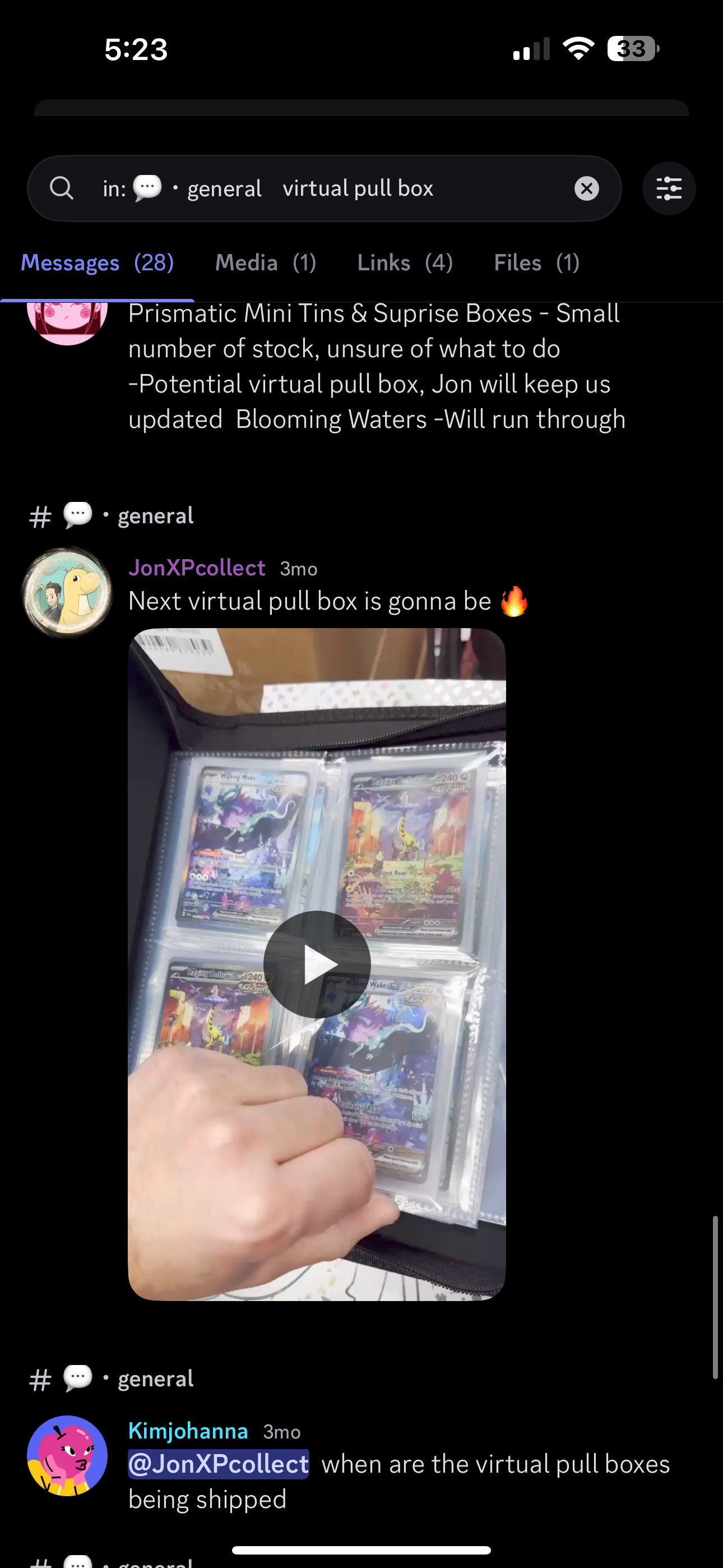 XP Collect Discord